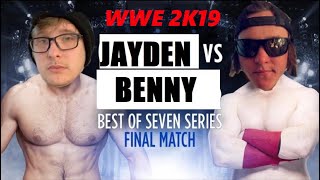 Benny Vs. Jayden: Best Of Seven Series - Match #7 (Final Match) - Normal Match (WWE 2K19)