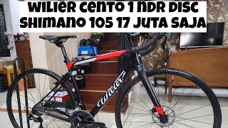 ROADBIKE WILIER CENTO 1 NDR DISC SHIMANO 105 REVIEW