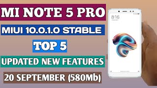 MIUI 10 STABLE UPDATE NOTE 5 PRO | REDMI NOTE 5 PRO UPDATE