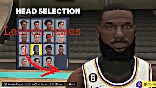 BEST LEBRON JAMES FACE CREATION FOR NEXT GEN AND CURRENT GEN