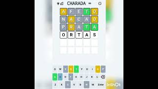 TENTEI JOGAR CHARADA (termo)