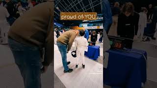 Proud of YOU Challenge Wratislawia 2023 szermierka motivation #shorts #fencing #dad #son