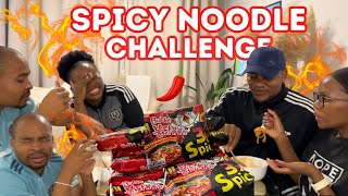 SPICY NOODLE CHALLENGE **DO NOT** try this at home