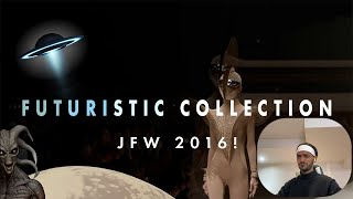 Reaction to Rinaldy A. Yunardi’s Futuristic Collection at JFW 2016! 🤯✨ | Must-See Fashion Moment!