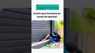 Assim funcionam as casas de apostas #apostas #bet #humor