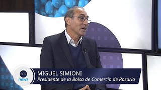 Miguel Simioni - Presidente de la Bolsa de Comercio de Rosario