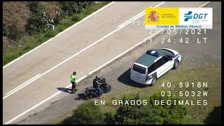 Así te GRABAN los DRONES de la DGT