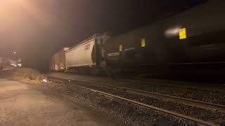 NS 1214 SD70ACe leads NS 10K through Piscataway with a Nice K5LLA