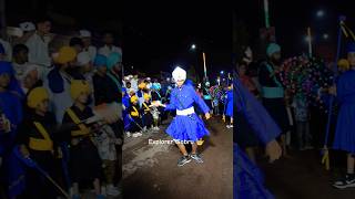 Gatka Performance - Gurunanak Jayanti Nagar Kirtan 2024 - Panjab  #explorergabru