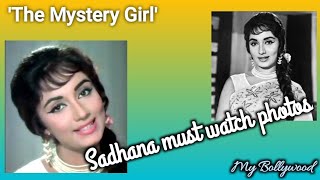 Pics: Sadhana ❣️❣️❣️ |  Must watch photos  |  #bollywood  |  #sadhana  |  'The Mystery Girl'