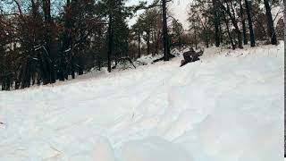 Sledding in Mount Laguna