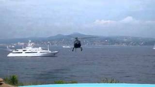 Helicopter pick up in Saint-Tropez | Alexander R. Marmureanu MD