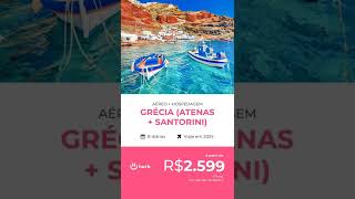 Pacote de viagem Grécia + Santorini