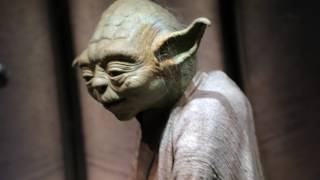 The Yoda Puppet from Star Wars at the Denver Art Museum