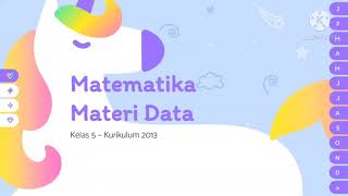 Matematika Kelas 5 - Materi Data (Pengumpulan Data)