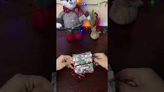 Easy wrapping gift for Christmas 🎁 (crochet AirPods case)