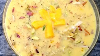 Mango Sago Dessert Recipe |Mango Tapioca Recipe |Quick and easy Dessert recipe |Food World |