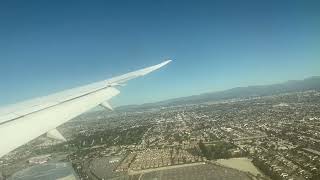 United Airlines Boeing 787-10 Dreamliner (N14001) Landing at Los Angeles Airport (LAX|KLAX)