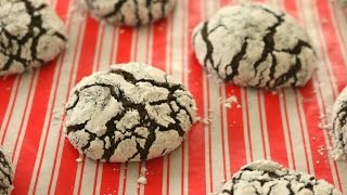 Chocolate Crinkle Cookies | 12 Days of Xmas Baking | sweetco0kiepie