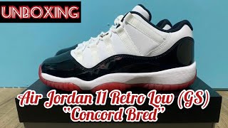 Unboxing the Air Jordan 11 Low (GS) “Concord Bred” + Closer look (Philippines 🇵🇭)