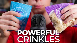 ASMR Powerful Crinkles to Make You Tingle (No Talking)