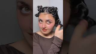 طريقة عمل شعر الكيرلي بدون اي منتج🫣🤍/#شعر_كيرلي #تسريحات #تسريحات_سناء #كيرلي #hairstyle