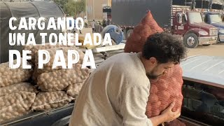 1 tonelada de papa a una Mitsubishi L200 | Vlog