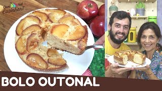 BOLO OUTONAL DE ESPECIARIAS E MAÇÃ | As melhores dicas de bolo | Que tal cozinhar com Sandra Reis