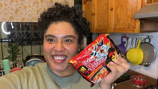 Probando el RAMEN más PICOSO del MUNDO 🌶️🌶️🍜 | Buldak 3X #food #ramen #picante #mexico #envivo