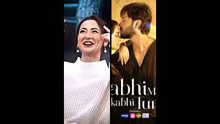 Hania amir react on kabhi mein kabhi Tum #haniaamir #kabhimeinkabhitum #fahadmustafa