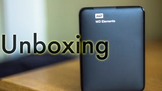 Western Digital Elements 2TB Hard Drive Unboxing