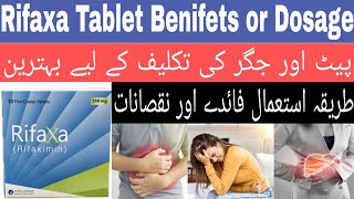 Rifaxa 550mg Uses | Rifaxa 200mg | Rifaximin 550 Mg Tablet Uses In Urdu|rifaxa tablet dosage