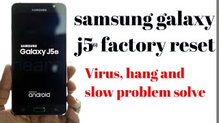 Factory Reset Samsung  Galaxy j5 2016 #settings_bd #samsung #factory_reset #j5 #2016