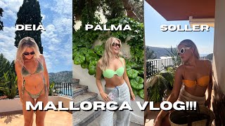 MALLORCA VLOG!! PALMA, DEIA & SOLLER | HOLIDAY GRWM | BIKINI & OUTFIT HAUL