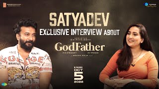 Satyadev Interview about God Father | Megastar Chiranjeevi | Salman Khan | Mohan Raja | Thaman S