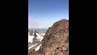 on the top of Aragats  north summit (4095m)