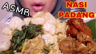 ASMR Eating Sounds: Nasi Padang (Padang Steamed Rice)