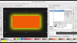 Inkscape: How to prevent the drop shadow cut off