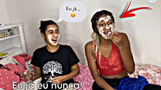 QUEM JÁ TRAÍU O NAMORADO? EU JÁ EU NUNCA! COM MINHA AMIGA,POLÊMICA‼️🫢