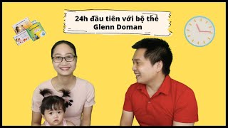 24h đầu tiên với bộ thẻ học Glenn Doman