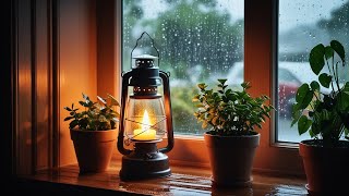 Soothing Rain on the Window Boosts Your Productivity with Peace and Energy