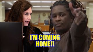 YOUNG THUG COMING HOME AFTER ACCEPTING GUILTY PLEA! SENTENCED TO 40YRS