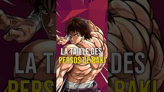 ES-TU PLUS GRAND que les PERSONNAGES de BAKI ? #baki #yujiro