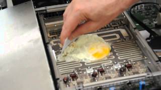 Cooking an egg with RF, uncut version