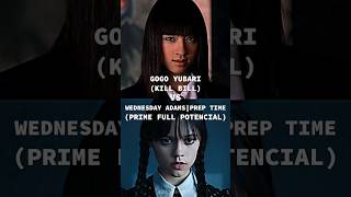 Gogo Yubari vs Wednesday Adams.