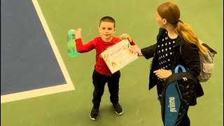 Sebi- a treisprezecea lectie de tenis- Apr.27.2024 🎾❤️