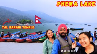 Exploring the Beauty of Phewa Lake - Tal Barahi Temple in Pokhara, Nepal #nepal #fewalake #vlog 102