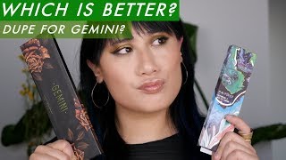 Melt Gemini versus Kaleidos Sci-Fi Green Palette / BATTLE OF THE PALETTES