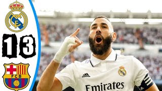 ملخص مباراة ريال مدريد وبرشلونة 3-1 - اهداف برشلونة وريال مدريد وجنون عصام الشوالي