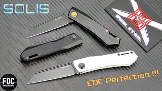 REAL STEEL SOLIS & SOLIS LITE - EDC PERFECTION !!! + GIVEAWAY 🎁